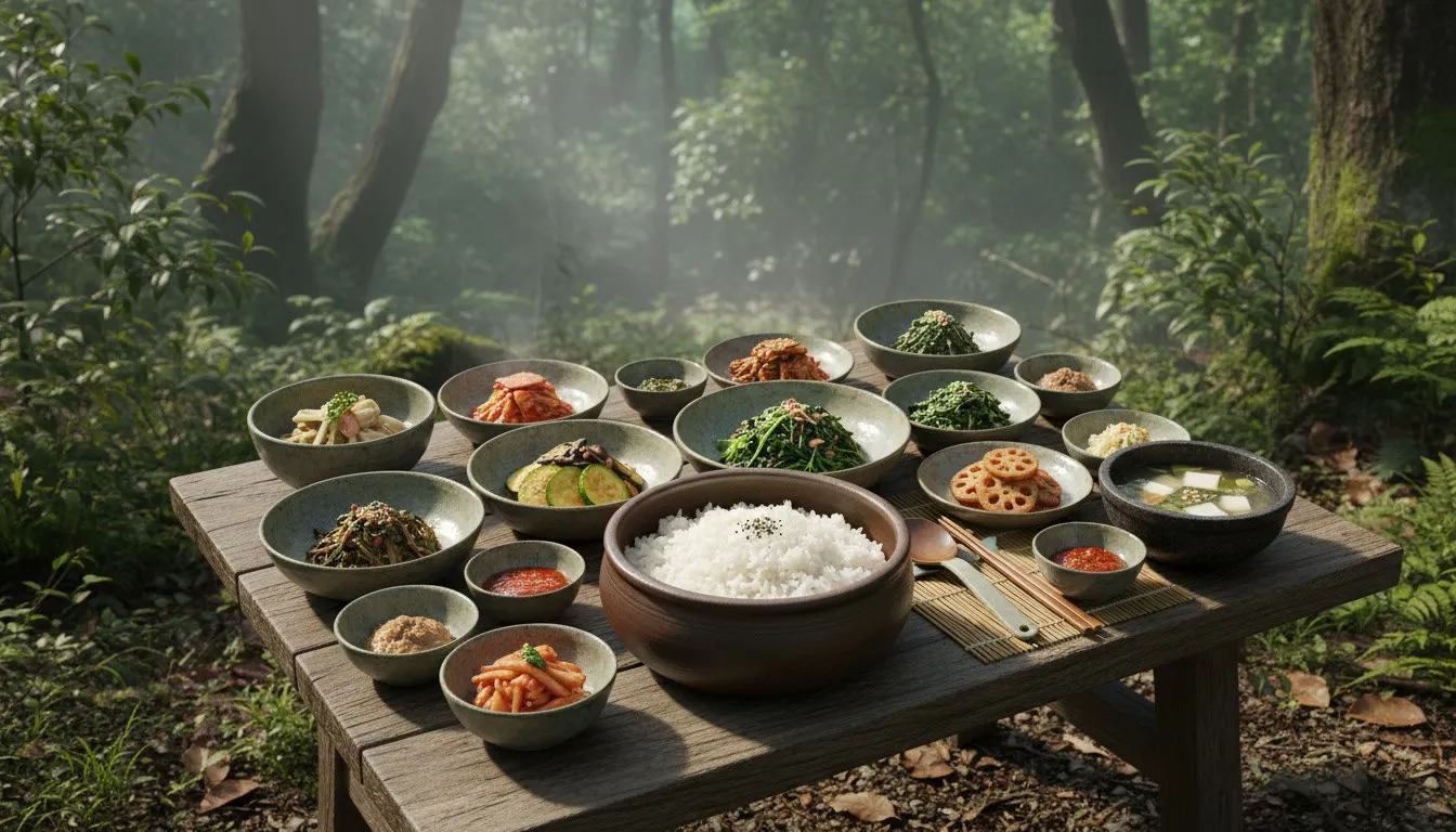 사찰음식 상차림